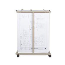 Load image into Gallery viewer, Heavy Duty Vertical Blueprint Storage Mobile Plan Center (Model MVPC)
