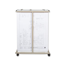 Load image into Gallery viewer, Heavy Duty Vertical Blueprint Storage Mobile Plan Center (Model MVPC)