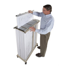 Load image into Gallery viewer, Heavy Duty Vertical Blueprint Storage Mobile Plan Center (Model MVPC)