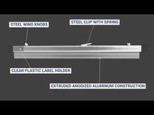 Load and play video in Gallery viewer, 30" Hanging Print Clamps (Model PC630)